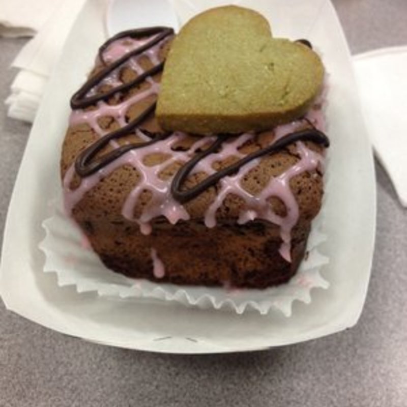 Their version of a brownie(OEC Cafe)