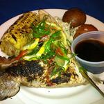 Hamachi Kama serve with Ponzu