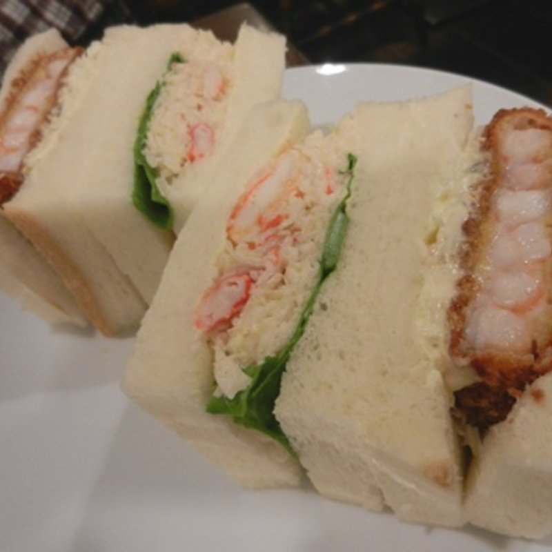 タラバ＆えびカツ(さえら)