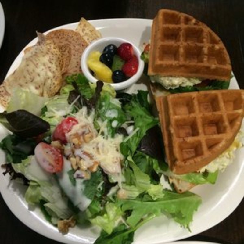 Egg and Shrimp Sandwich(Tilia Aloha Cafe)