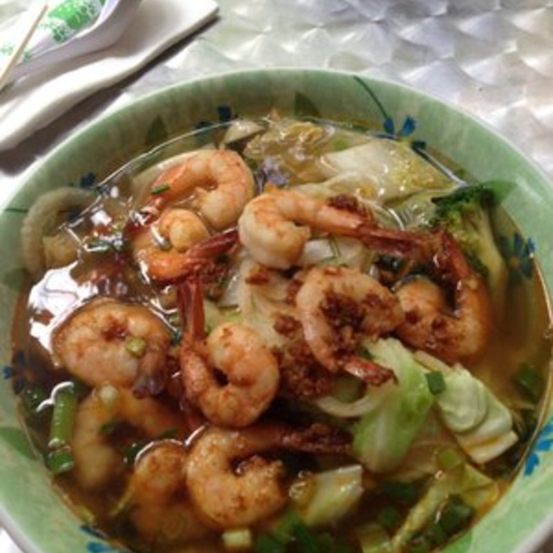 Garlic shrimp pho(Fort Street Cafe)