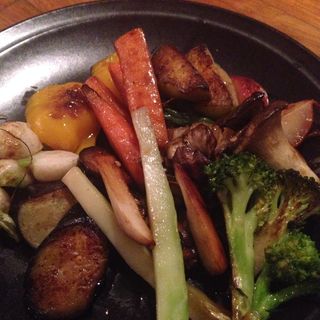 野菜のロースト(ステーキハウス GORI 西麻布)