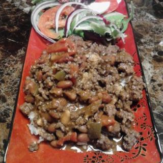 Chili with Chianti Red Wine Sauce(Art Cafe Nostalgia)