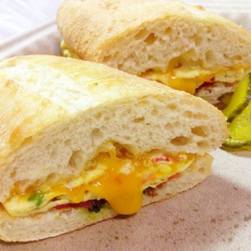 Prosciutto sandwich(Bistro! Downtown)