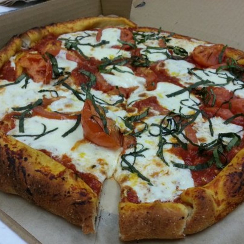 Margherita pizza(Bistro! Downtown)