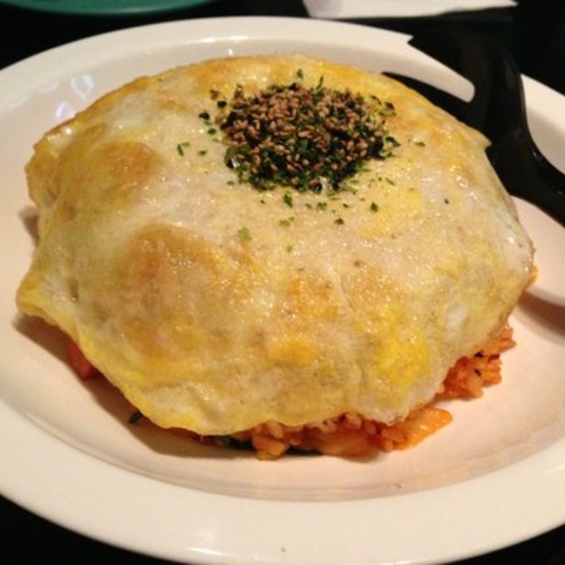 Kim Chee fried rice(Cafe  Duck  Butt)