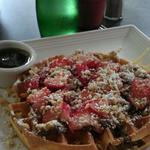 Berry Nut Belgian waffle