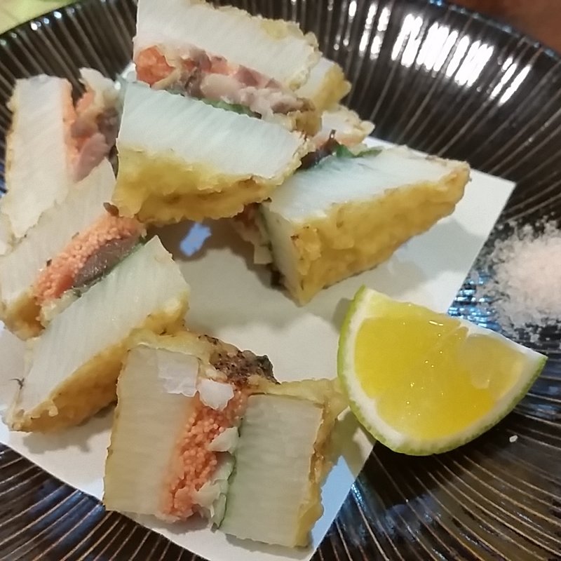 長芋はさみ揚げ(なんば よっちょれ 庄屋はん)