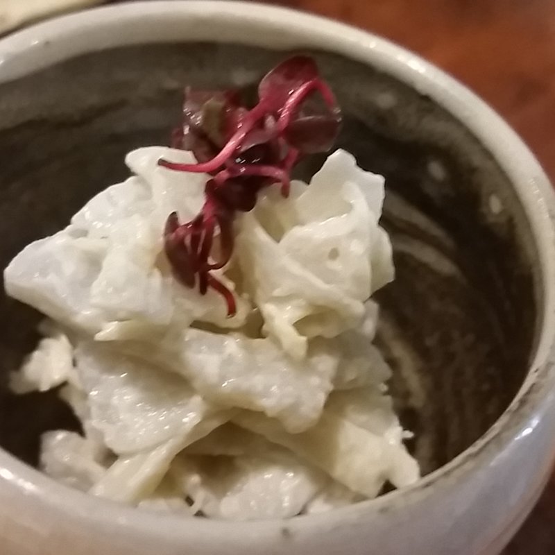 蓮根の辛マヨ合え小鉢(なんば よっちょれ 庄屋はん)