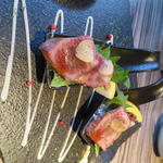 黒毛和牛のローストビーフ(焼肉 べこ亭 （ベコテイ）)