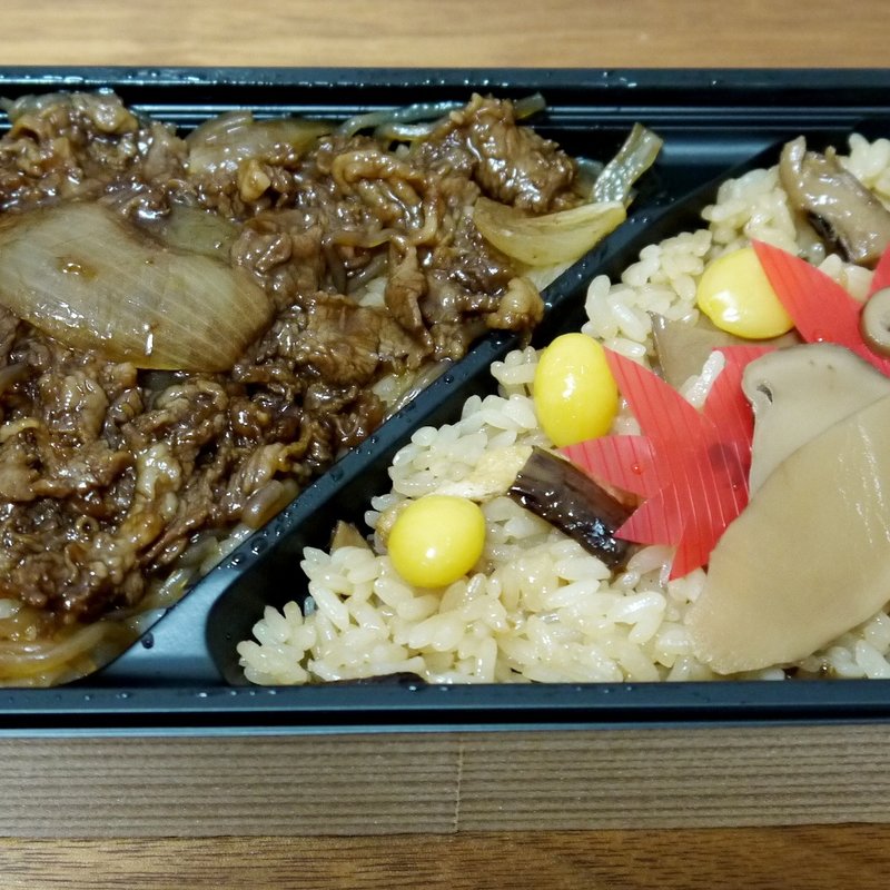 二色重＜松茸おこわ・すき焼き＞(おこわ米八 阪神梅田店 )