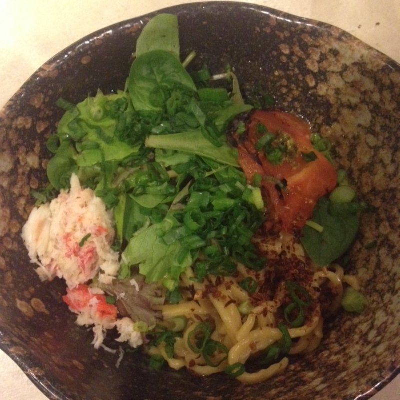 蟹まぜめん(Bassanova Ramen)
