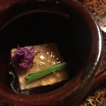 胡麻豆腐(手打ち蕎麦と懐石料理 あずみ野)