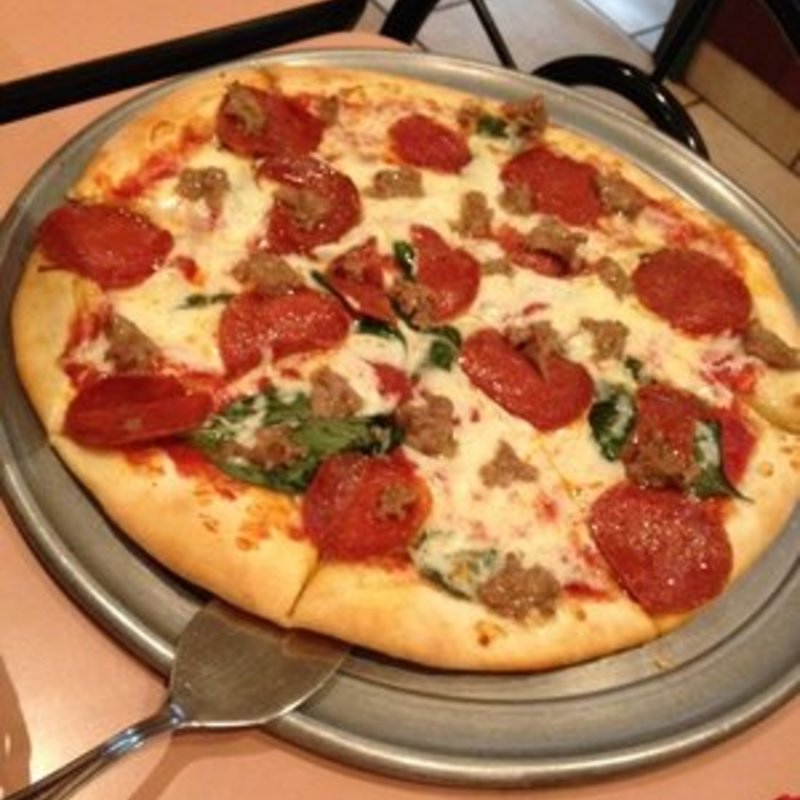 pepperoni　pizza(La Pizza Rina)