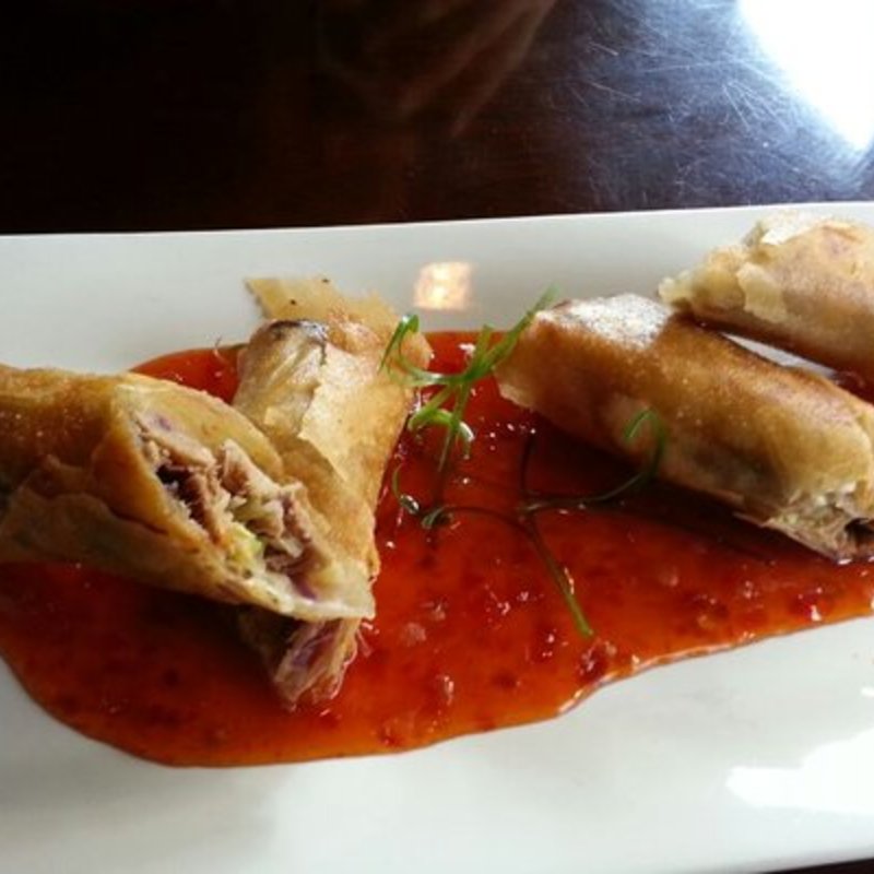 Kalua pork spring rolls(Restaurant Epic)