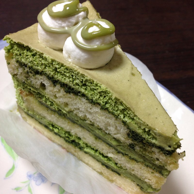 抹茶のケーキ(la patisserie de da～da （ラ パティスリー ドゥダーダ）)
