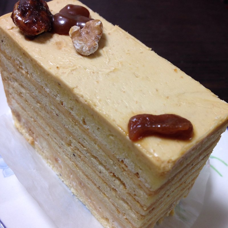 塩キャラメルのケーキ(la patisserie de da～da （ラ パティスリー ドゥダーダ）)