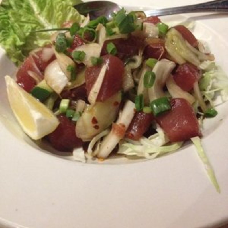 Ahi Poke(Uncle Bo’s Pupu Bar & Grill )