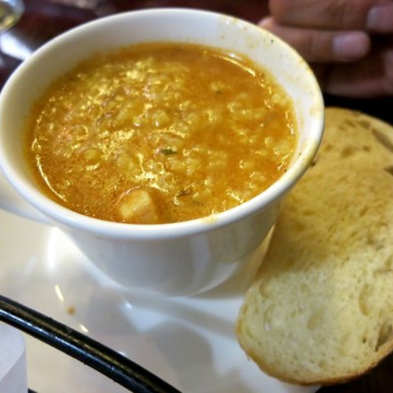 Chicken Mushroom Paella Soup(EAT)