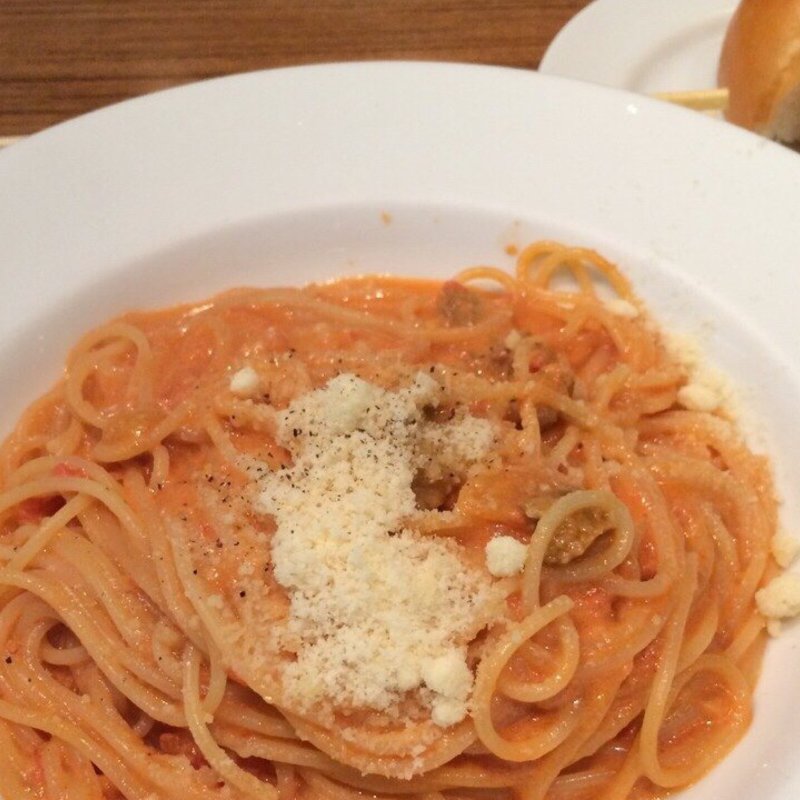 ウニのトマトクリームソースパスタ(バールワン BA-RU ONE)