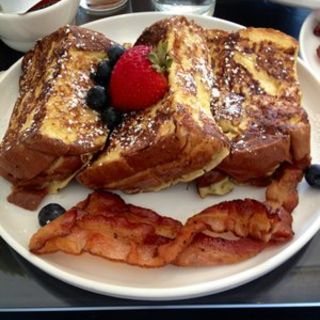 Blueberry cream cheese French toast (Sweet E’s Café)