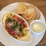 Italian baked eggs(Tucker & Bevvy Breakfast )