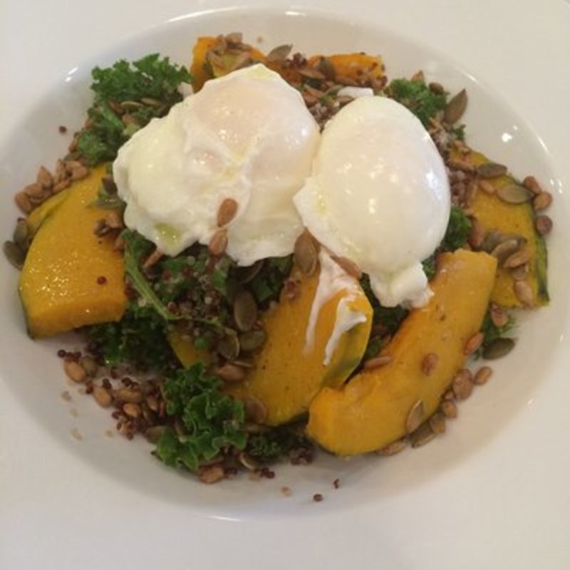 Kale and quinoa salad(Tucker & Bevvy Breakfast )