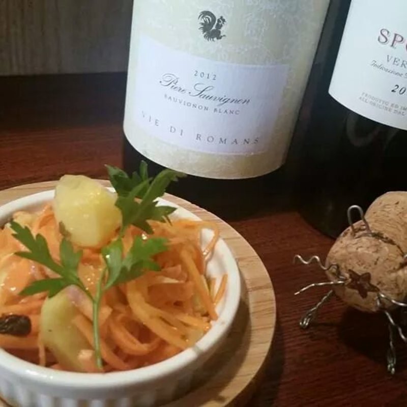 栗と人参のラペ(ビストロオチアイ)