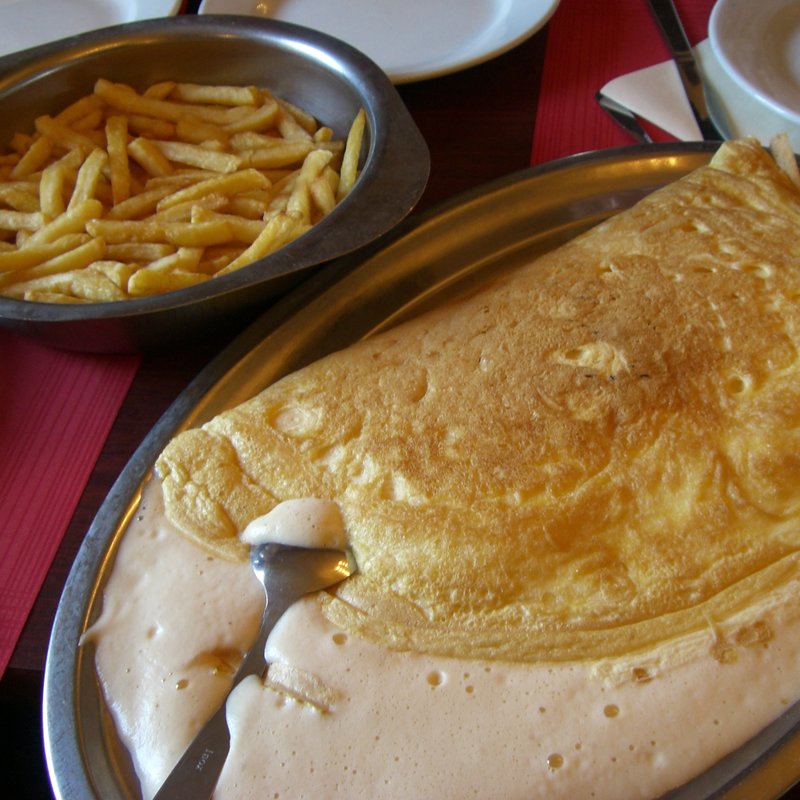 omelette(La Mère Poulard)