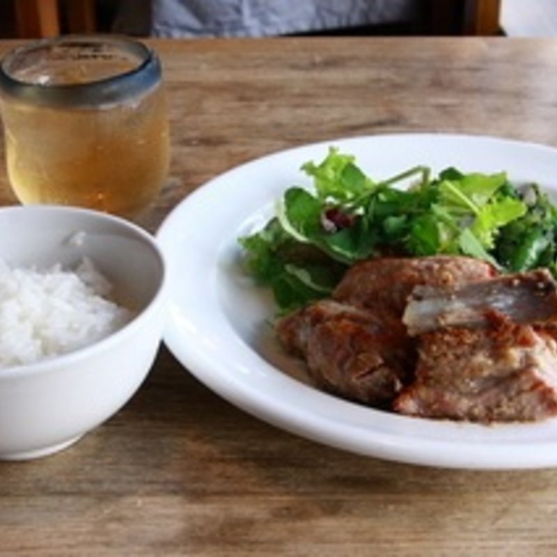 豚スペアリブのココナッツグリル(かもがわカフェ )