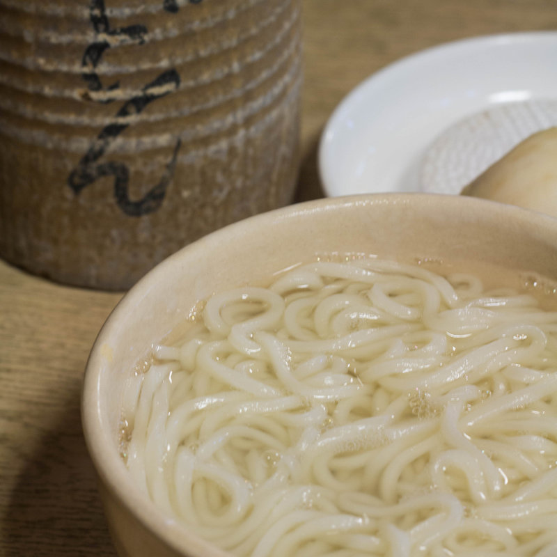 釜揚げうどん（細）(釜揚うどん 一心)