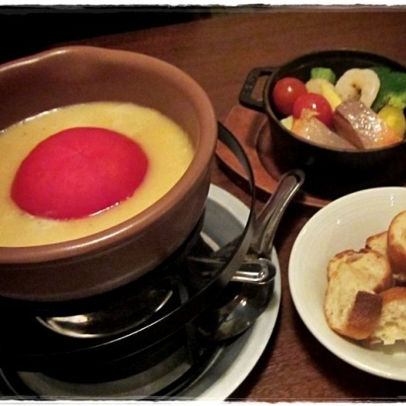 丸ごとトマトのチーズフォンデュ～ブルーチーズ入り～(ハース （Hearth）)