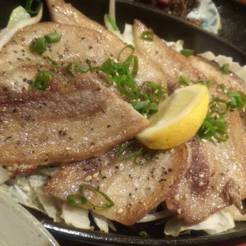 豚バラ塩焼き定食(キッチン夢や)