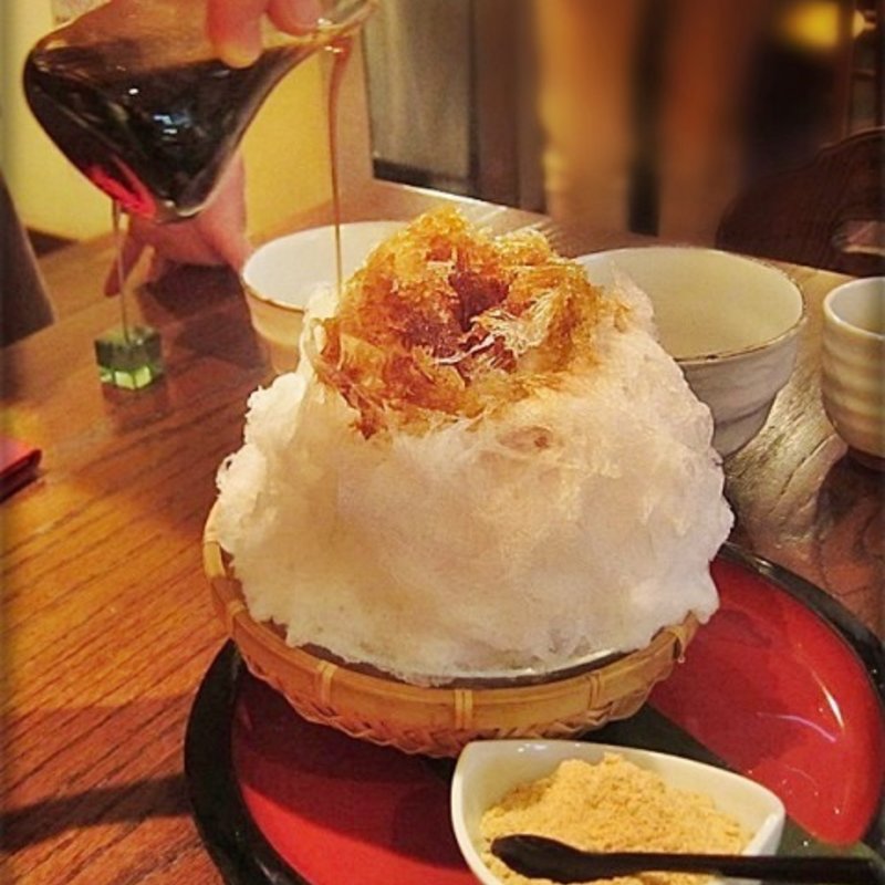 天神かき氷(船橋屋こよみ 広尾店)