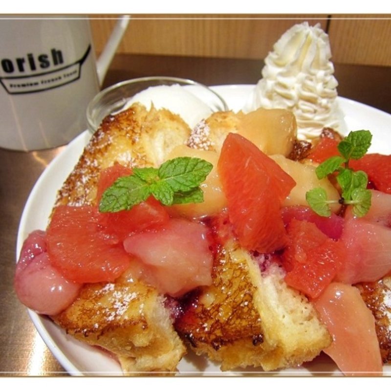 フレンチトースト・ピーチ(アイボリッシュ 渋谷店 （Ivorish）)