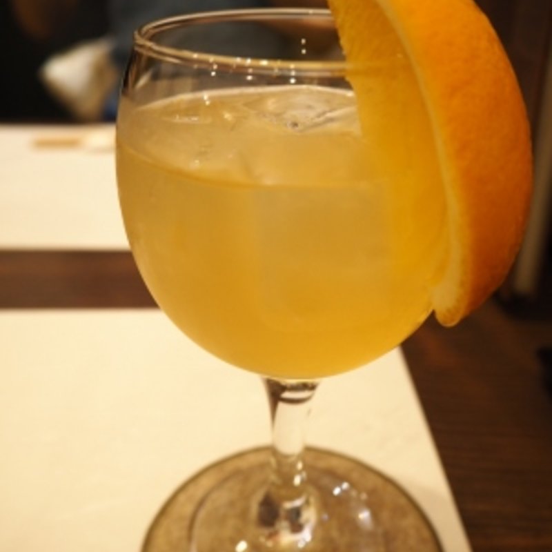 白ワインのサングリア(入谷鬼子母神門前のだや)