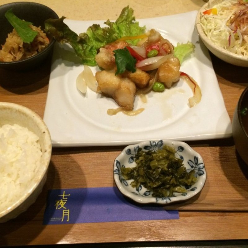 赤魚の甘酢あんかけランチ(七夜月 貝津荘 )
