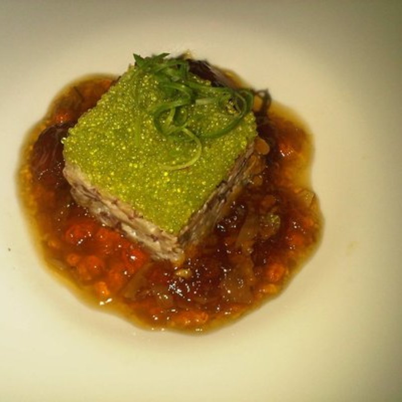 kampachi tartar(Orchids)