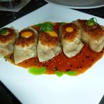 Spicy Shinsato Pork & Local Beef Potstickers(Roy’s Waikiki)
