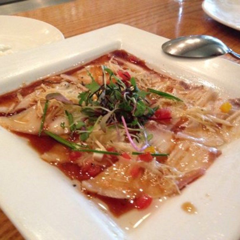 Hamachi Carpaccio(Hiroshi Eurasion Tapas)