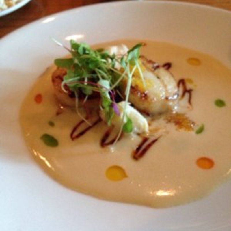 Seared sea scallops(Hiroshi Eurasion Tapas)