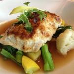 Crab stuff mahi mahi