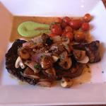Kiawe grilled ribeye with mushrooms