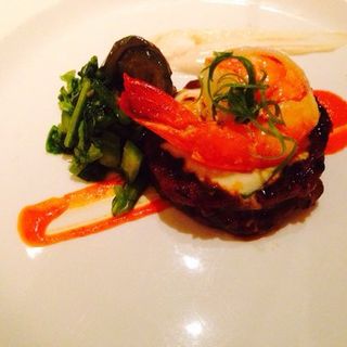 Filet mignon with shrimp(The Pineapple Room by Alan Wong)