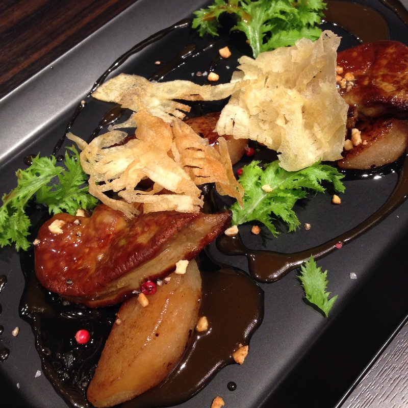 フォアグラのキャラメリゼ(俺のフレンチ キラリトギンザ)