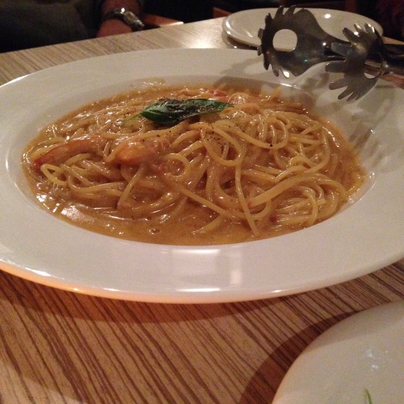 渡り蟹のトマトクリームパスタ(アネアカフェ 参宮橋店 （anea cafe）)