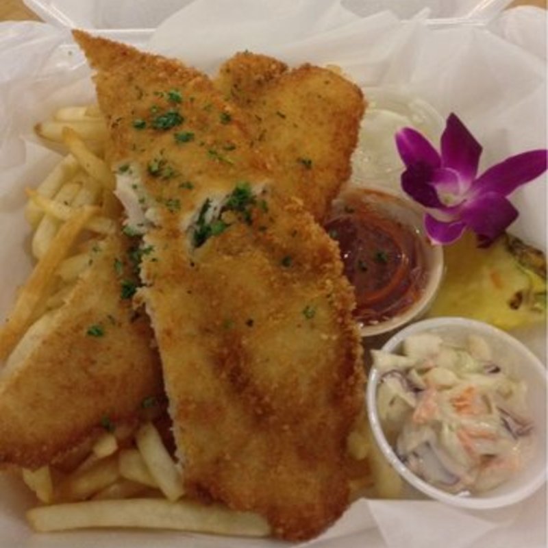 Fish and Chips (Blue Water Shrimp )