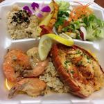Lobster and shrimp combo