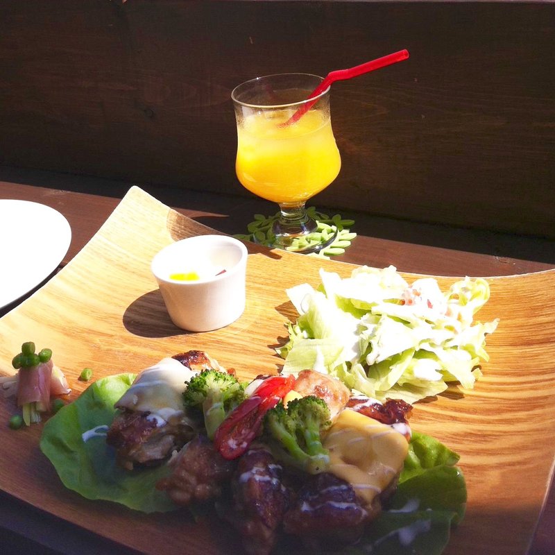 チキンのてりてりチーズ焼き(カフェ 風樹 （カフェ・フウジュ）)