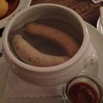 ドイツ名物白ソーセージ